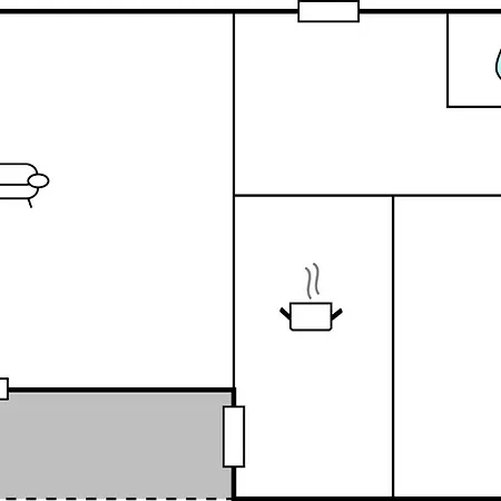 1 Bedroom Gorgeous In Lägenhet *